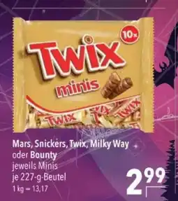 Citti Mars, Snickers, Twix, Milky Way oder Bounty tilbud