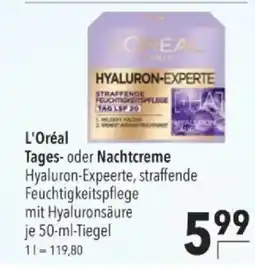Citti L'Oréal Tages- oder Nachtcreme tilbud