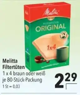 Citti Melitta Filtertüten tilbud
