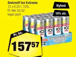 Calle Smirnoff Ice Extreme tilbud