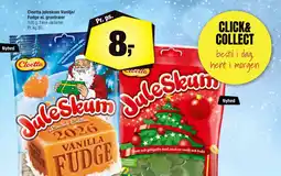 Calle Cloetta juleskum Vanilje/ Fudge el. grantræer tilbud
