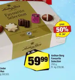 Calle Anthon Berg Favourite Selection tilbud