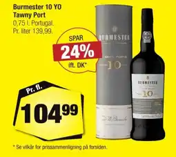 Calle Burmester 10 YO Tawny Port tilbud