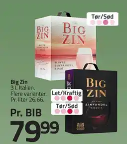 Fleggaard Big Zin tilbud