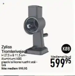 Imerco Zyliss Tromlerivejem tilbud