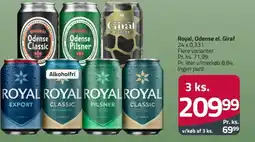 Fleggaard Royal, Odense el. Giraf tilbud