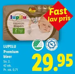 Lidl Lupilu Premium bleer tilbud