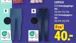 Lidl Lupilu Termojeggings tilbud