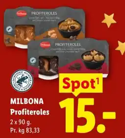 Lidl Milbona Profiteroles tilbud