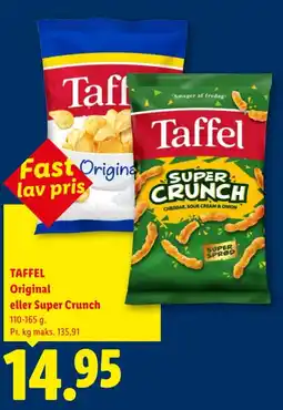 Lidl Taffel Original eller Super Crunch tilbud