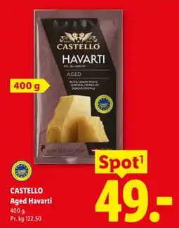 Lidl Castello Aged Havarti tilbud