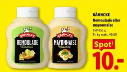 Lidl Bähncke remoulade eller mayonnaise tilbud