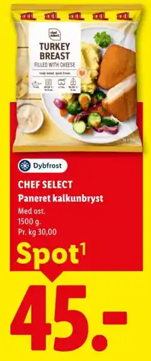 Lidl Dybfrost Paneret kalkunbryst tilbud