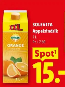 Lidl Solevita Appelsindrik tilbud