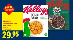 Lidl Kellogg's Cornflakes eller Coco Pops Chocos tilbud