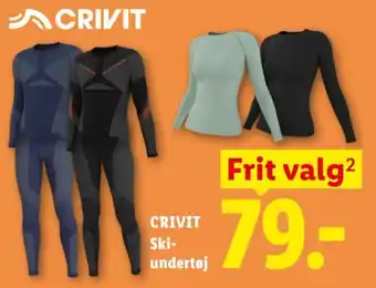 Crivit Ski-undertøj