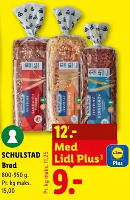 Lidl Schulstad Brød tilbud