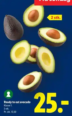 Lidl Ready to eat avocado tilbud