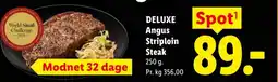 Lidl Deluxe Angus Striploin Steak tilbud