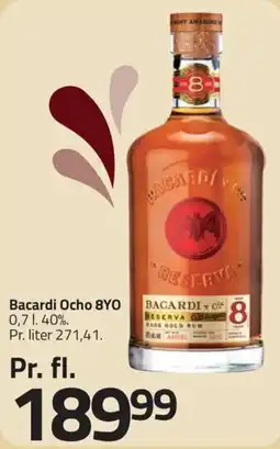 Fleggaard Bacardi Ocho 8YO tilbud