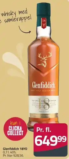 Fleggaard Glenfiddich 18YO tilbud
