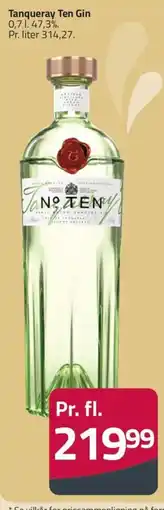Fleggaard Tanqueray Ten Gin tilbud
