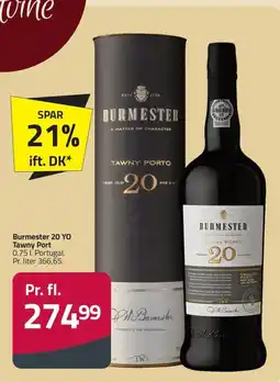 Fleggaard Burmaster Tawny Porto tilbud