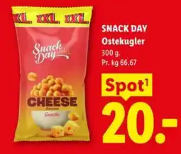 Lidl SNACK DAY Ostekugler tilbud