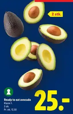 Lidl Ready to eat avocado tilbud