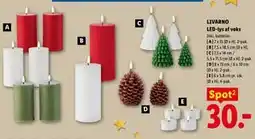 Lidl LIVARNO LED-lys af voks tilbud