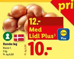 Lidl Danske løg tilbud