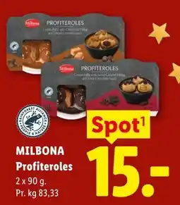 Lidl MILBONA Profiteroles tilbud