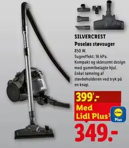 Lidl SILVERCREST Poseløs støvsuger tilbud