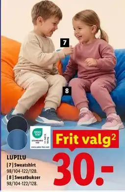 Lidl LUPILU [ 7 ] Sweatshirt tilbud