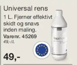 Harald Nyborg Universal rens tilbud