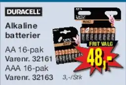 Harald Nyborg Alkaline batterier AA 16-pak tilbud