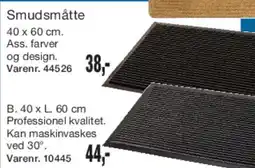 Harald Nyborg Smudsmåtte / dørmåtte (mellemliggende produkter) tilbud