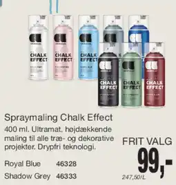 Harald Nyborg Spraymaling Chalk Effect (produktgruppe) tilbud