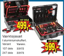 Harald Nyborg Topnøglesæt S87+ (94 dele) tilbud