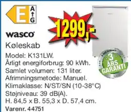 Harald Nyborg Køleskab tilbud
