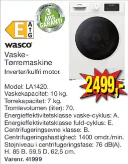 Harald Nyborg Tørretumbler med varmepumpe tilbud