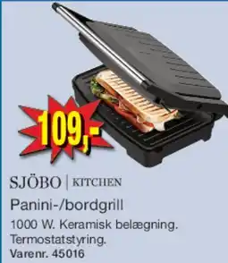 Harald Nyborg Panini-/bordgrill (område) tilbud