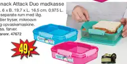 Harald Nyborg Snack Attack Duo madkasse tilbud