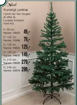 Harald Nyborg Kunstigt juletræ tilbud