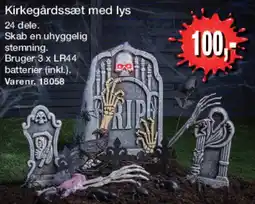 Harald Nyborg Kirkegårdssæt med lys tilbud