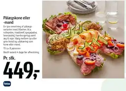 Føtex fetex Pålægskone eller -mand tilbud