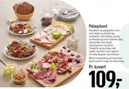 Føtex Pålægsbord tilbud