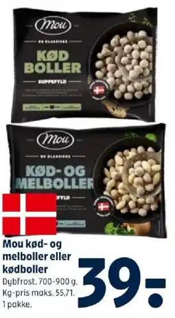 Coop 365 Mou kød- og melboller eller kødboller tilbud