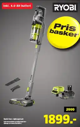 Bauhaus Ryobi One+ støvsugersæt tilbud