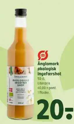 Coop 365 Änglamark økologisk ingefærshot tilbud